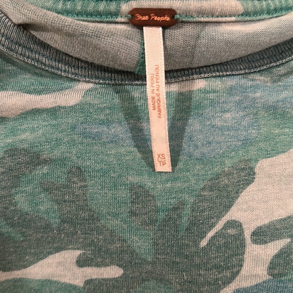Free people camo tourist t-shirt - Picture 3 of 6